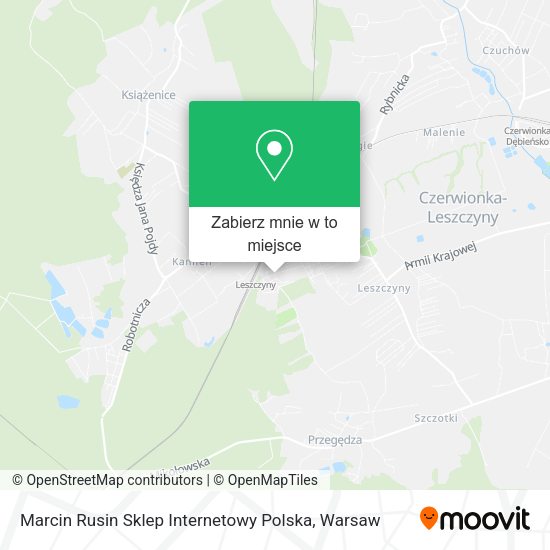 Mapa Marcin Rusin Sklep Internetowy Polska