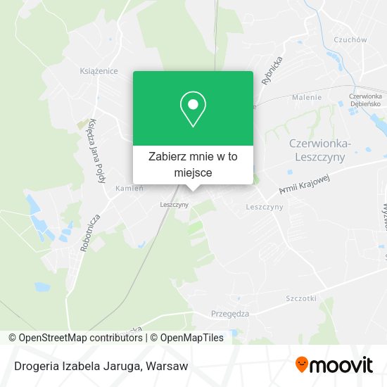 Mapa Drogeria Izabela Jaruga