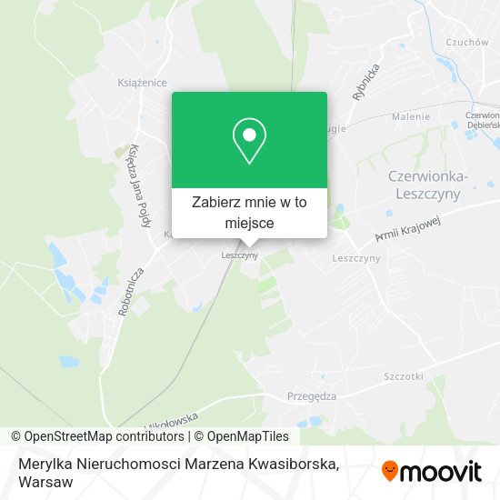 Mapa Merylka Nieruchomosci Marzena Kwasiborska