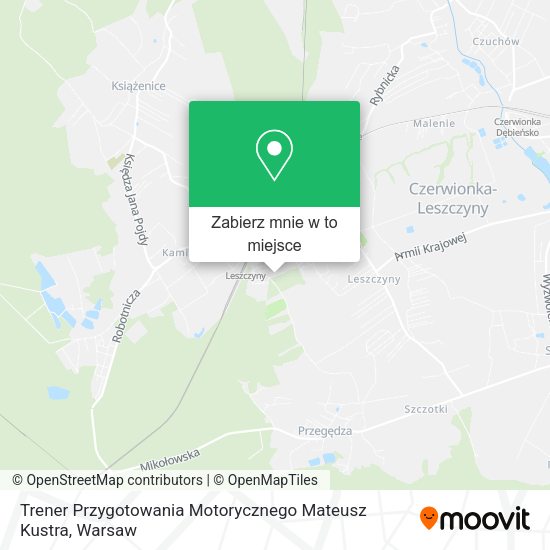 Mapa Trener Przygotowania Motorycznego Mateusz Kustra