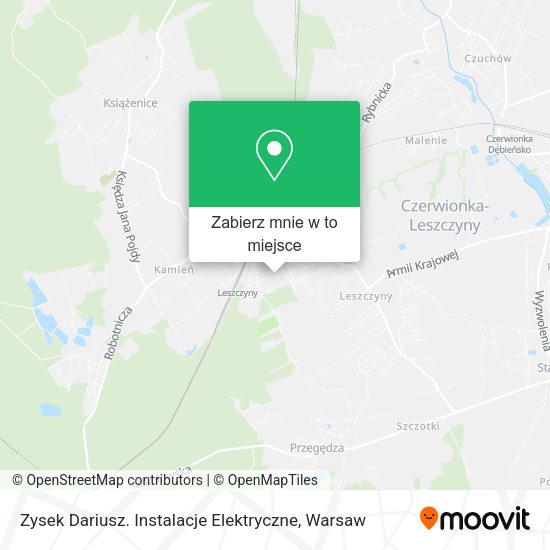 Mapa Zysek Dariusz. Instalacje Elektryczne