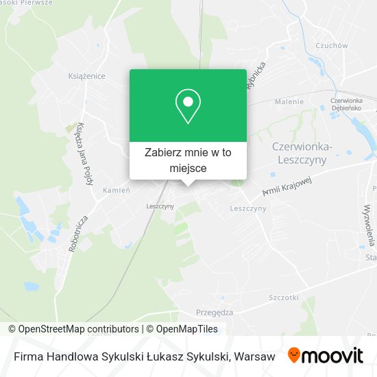 Mapa Firma Handlowa Sykulski Łukasz Sykulski