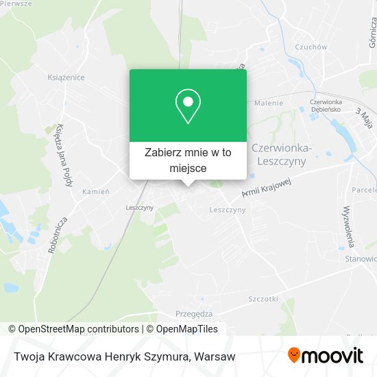 Mapa Twoja Krawcowa Henryk Szymura