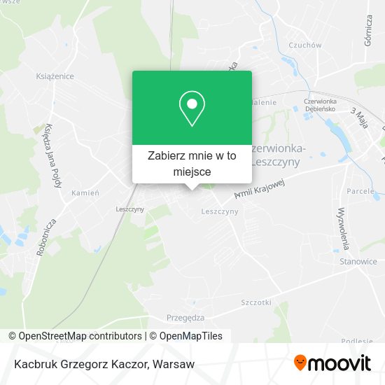 Mapa Kacbruk Grzegorz Kaczor