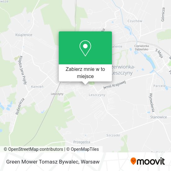 Mapa Green Mower Tomasz Bywalec