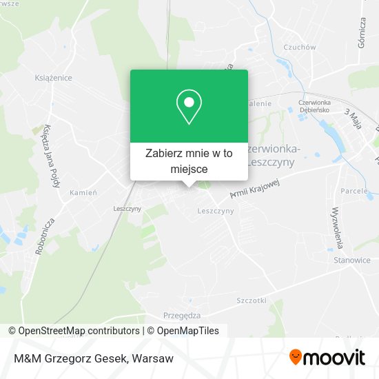 Mapa M&M Grzegorz Gesek