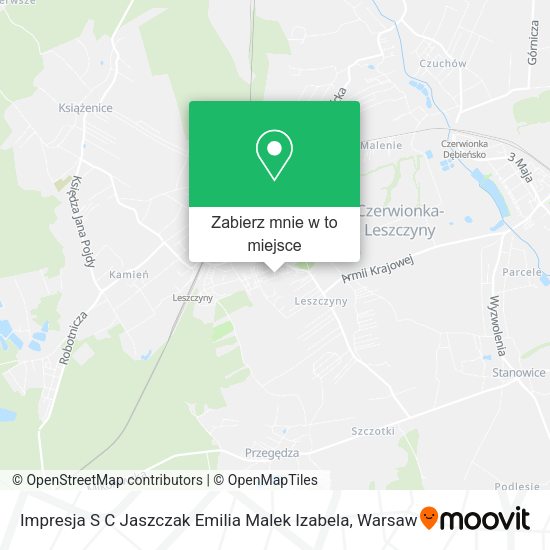 Mapa Impresja S C Jaszczak Emilia Malek Izabela