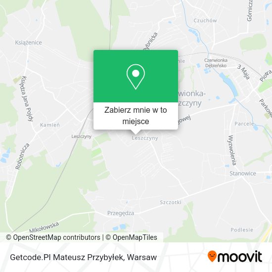 Mapa Getcode.Pl Mateusz Przybyłek