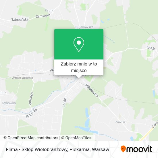 Mapa Flima - Sklep Wielobranżowy, Piekarnia