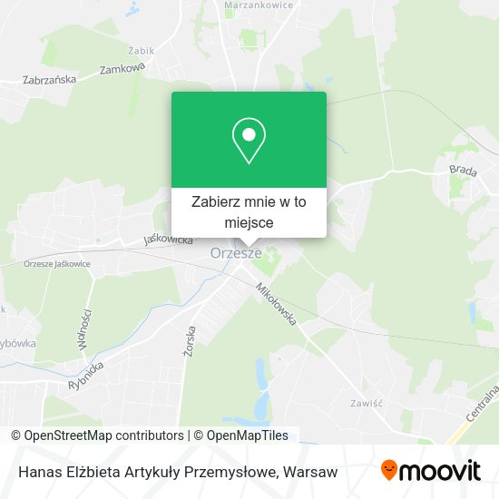 Mapa Hanas Elżbieta Artykuły Przemysłowe