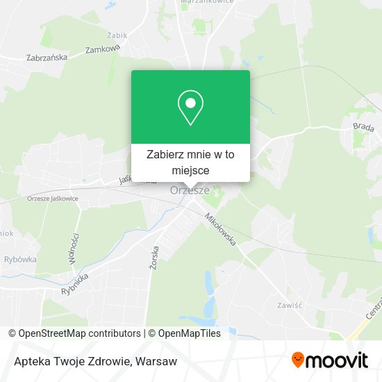 Mapa Apteka Twoje Zdrowie