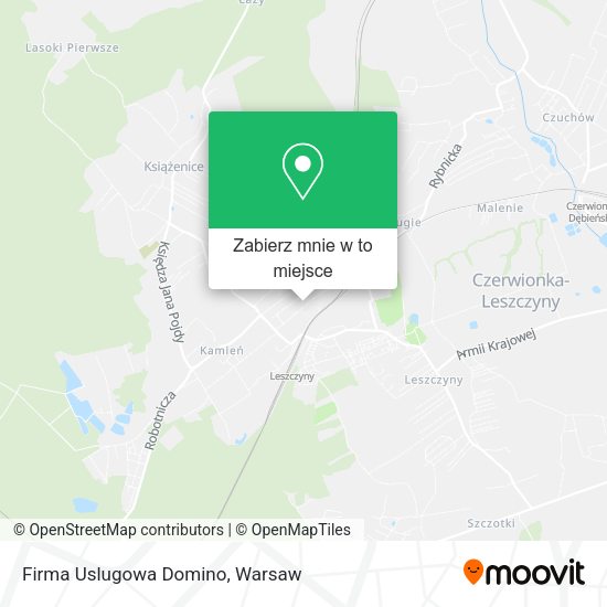 Mapa Firma Uslugowa Domino