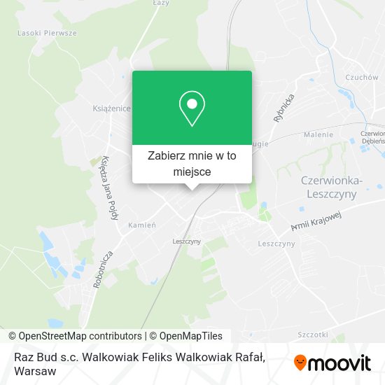 Mapa Raz Bud s.c. Walkowiak Feliks Walkowiak Rafał