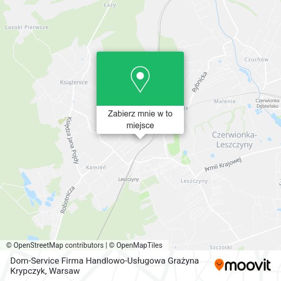 Mapa Dom-Service Firma Handlowo-Usługowa Grażyna Krypczyk