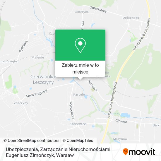 Mapa Ubezpieczenia, Zarządzanie Nieruchomościami Eugeniusz Zimończyk