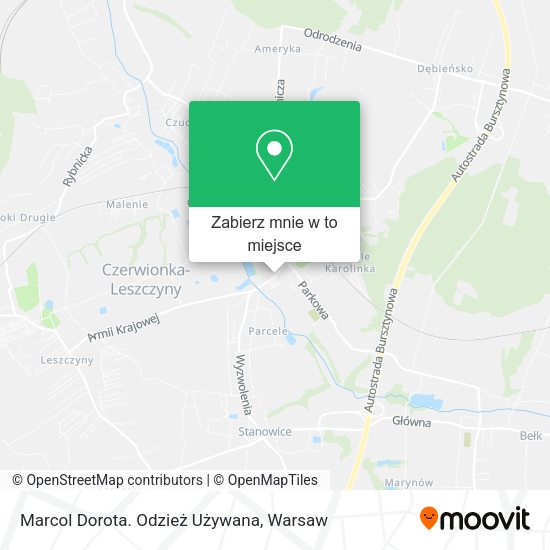 Mapa Marcol Dorota. Odzież Używana