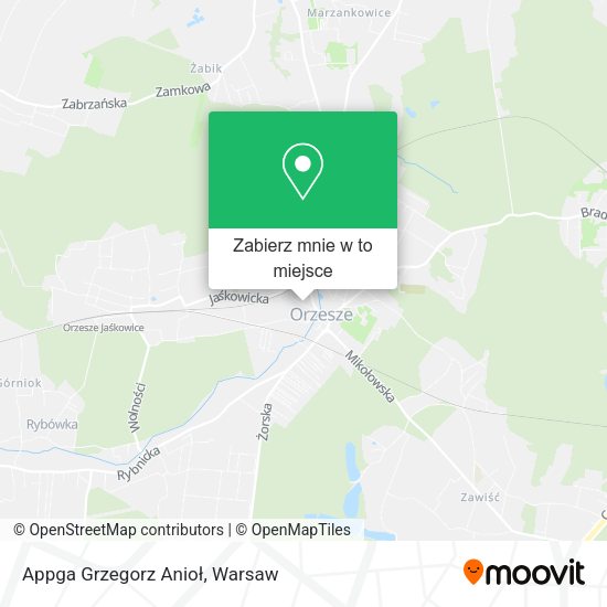 Mapa Appga Grzegorz Anioł