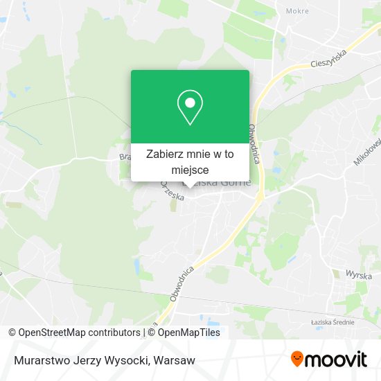 Mapa Murarstwo Jerzy Wysocki