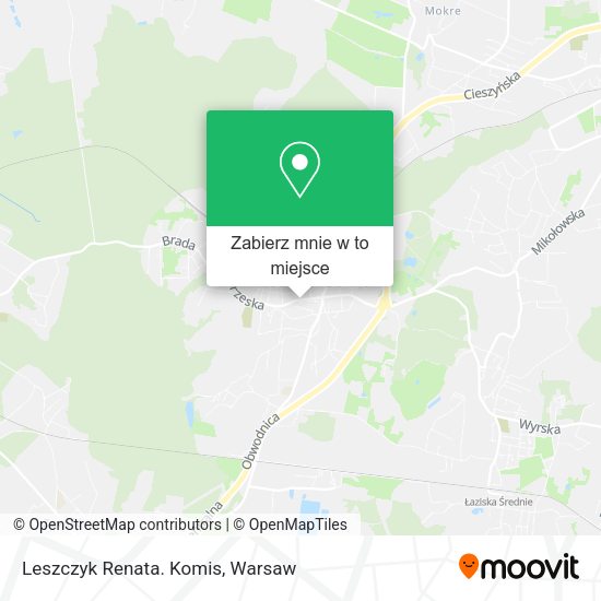 Mapa Leszczyk Renata. Komis