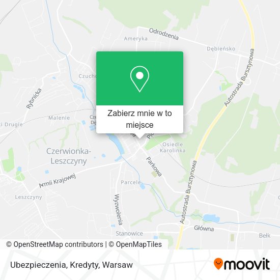 Mapa Ubezpieczenia, Kredyty