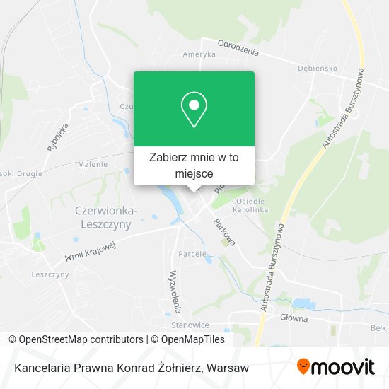 Mapa Kancelaria Prawna Konrad Żołnierz