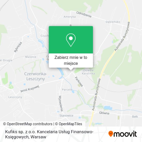 Mapa Kufiks sp. z o.o. Kancelaria Usług Finansowo-Księgowych