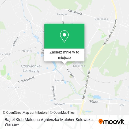 Mapa Bajtel Klub Malucha Agnieszka Malcher-Sulowska