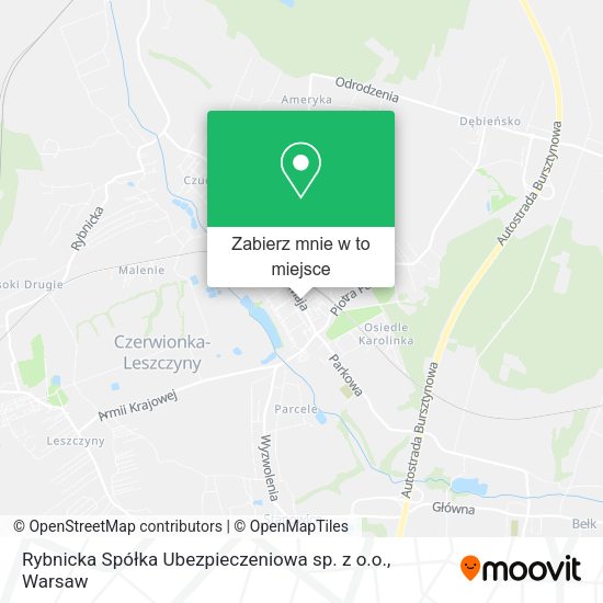 Mapa Rybnicka Spółka Ubezpieczeniowa sp. z o.o.