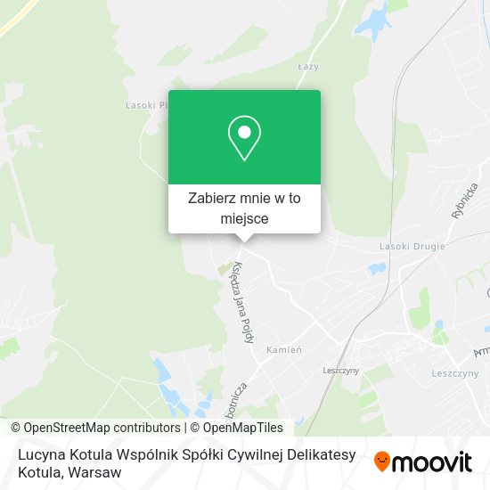 Mapa Lucyna Kotula Wspólnik Spółki Cywilnej Delikatesy Kotula