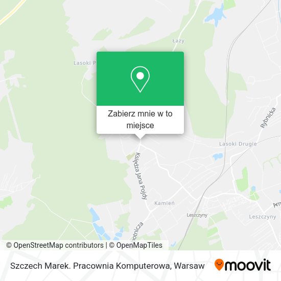 Mapa Szczech Marek. Pracownia Komputerowa