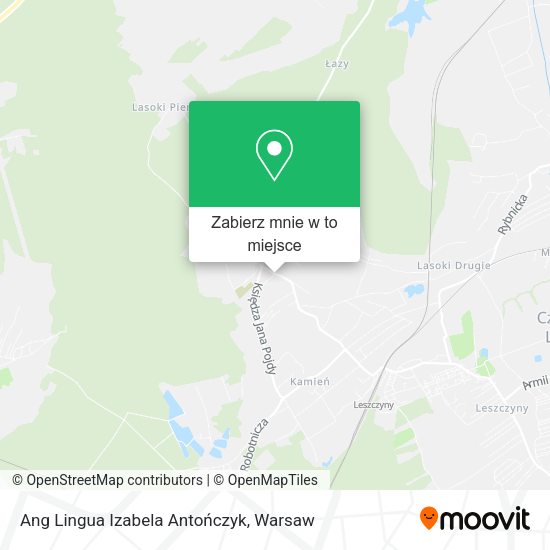 Mapa Ang Lingua Izabela Antończyk