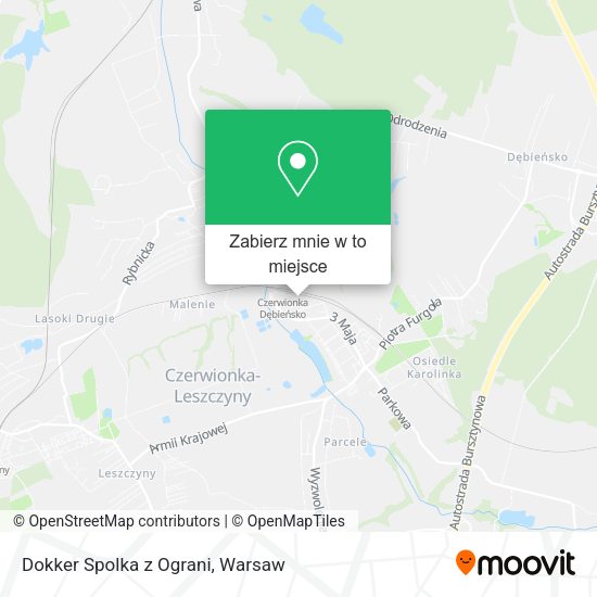 Mapa Dokker Spolka z Ograni