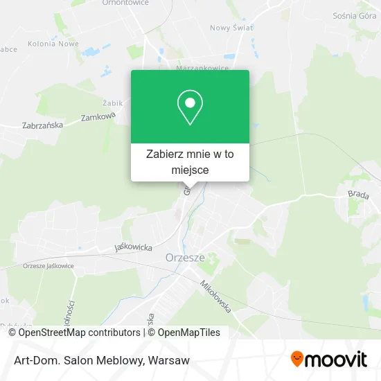 Mapa Art-Dom. Salon Meblowy
