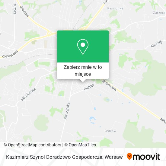 Mapa Kazimierz Szynol Doradztwo Gospodarcze