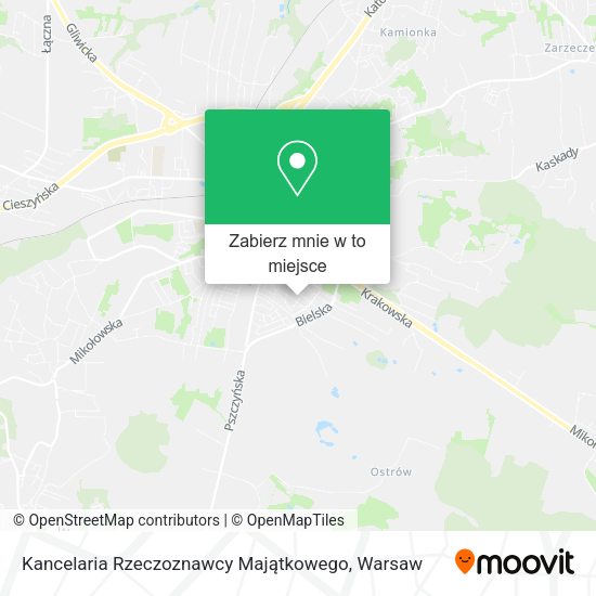 Mapa Kancelaria Rzeczoznawcy Majątkowego