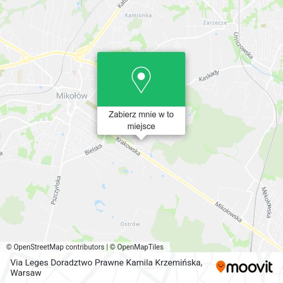 Mapa Via Leges Doradztwo Prawne Kamila Krzemińska