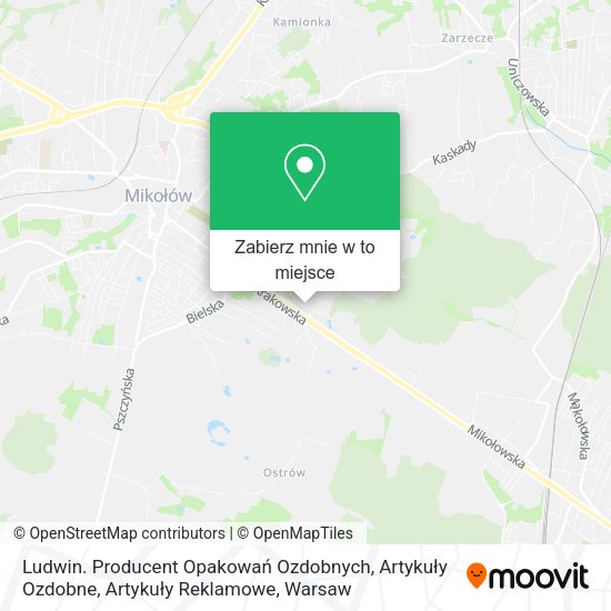 Mapa Ludwin. Producent Opakowań Ozdobnych, Artykuły Ozdobne, Artykuły Reklamowe