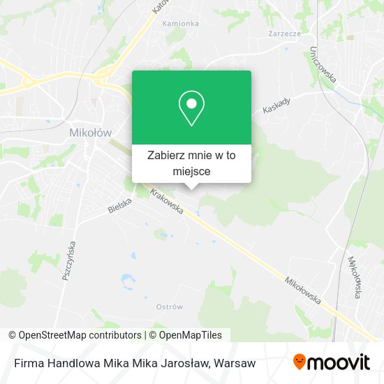 Mapa Firma Handlowa Mika Mika Jarosław