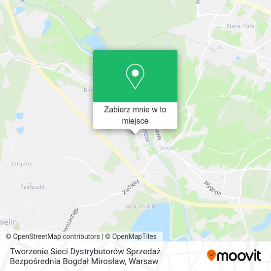 Mapa Tworzenie Sieci Dystrybutorów Sprzedaż Bezpośrednia Bogdał Mirosław