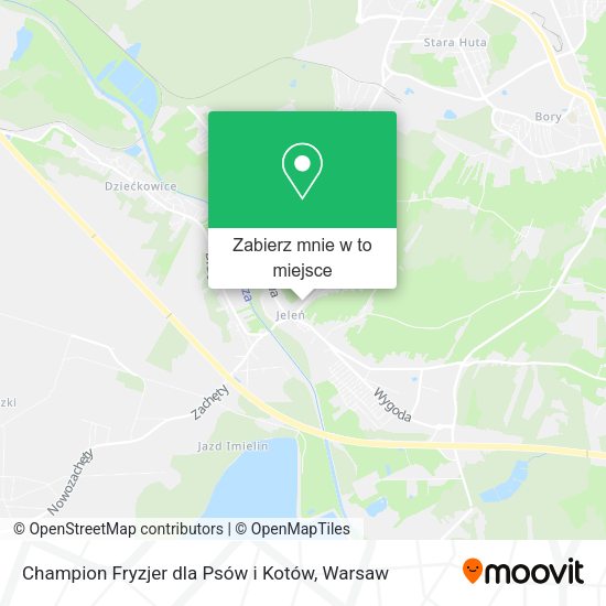 Mapa Champion Fryzjer dla Psów i Kotów