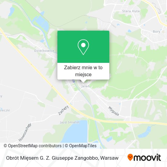 Mapa Obrót Mięsem G. Z. Giuseppe Zangobbo