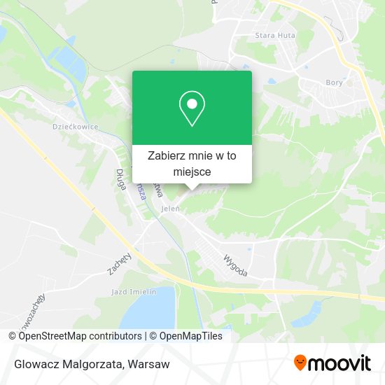 Mapa Glowacz Malgorzata