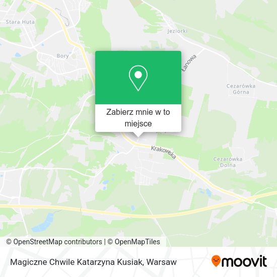 Mapa Magiczne Chwile Katarzyna Kusiak