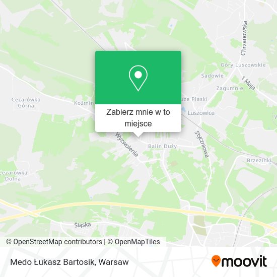 Mapa Medo Łukasz Bartosik