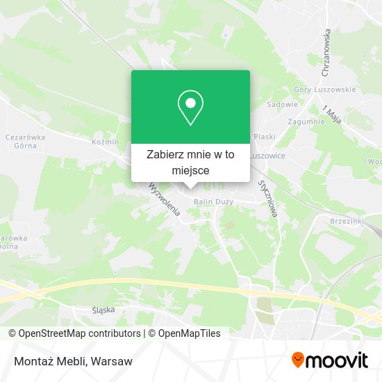 Mapa Montaż Mebli