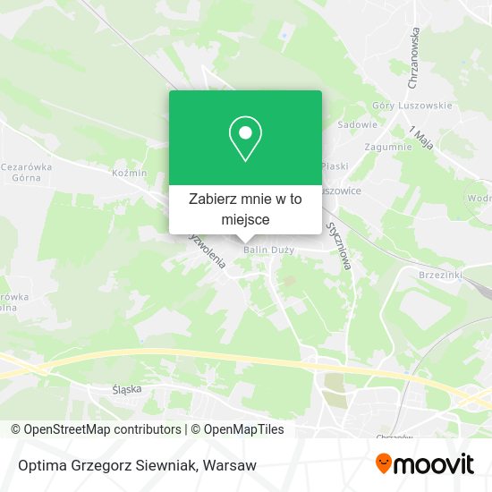 Mapa Optima Grzegorz Siewniak