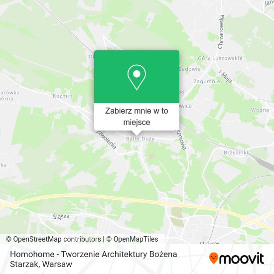 Mapa Homohome - Tworzenie Architektury Bożena Starzak