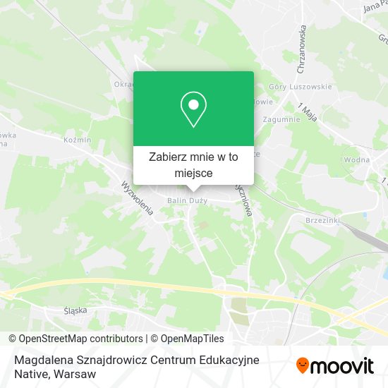 Mapa Magdalena Sznajdrowicz Centrum Edukacyjne Native