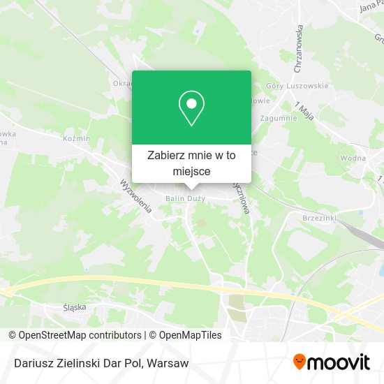 Mapa Dariusz Zielinski Dar Pol