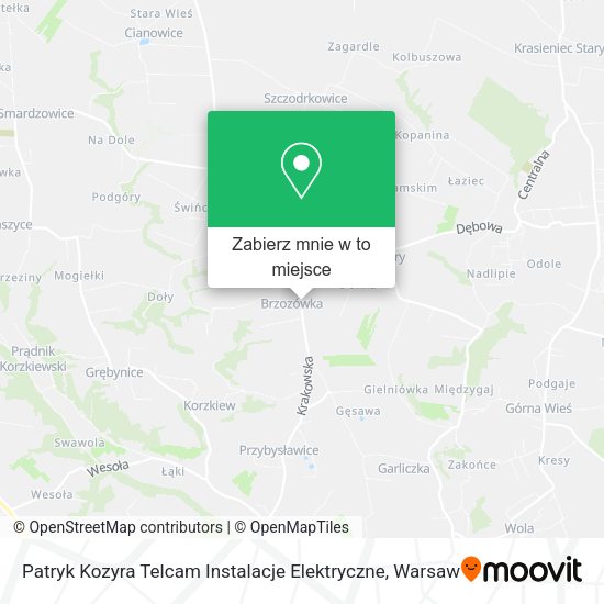 Mapa Patryk Kozyra Telcam Instalacje Elektryczne